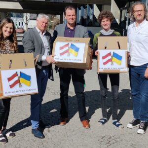 HLW Spittal ergreift Hilfsmaßnahmen für Ukraine