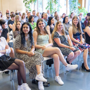 Verleihung der Abschlussprüfungszeugnisse