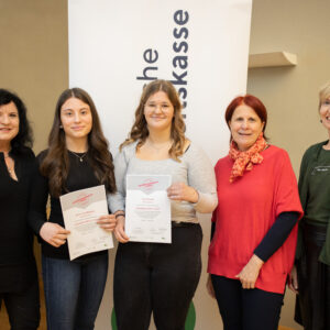 Zwei neue Gesundheitscoaches in der HLW – Verleihung der Diplome