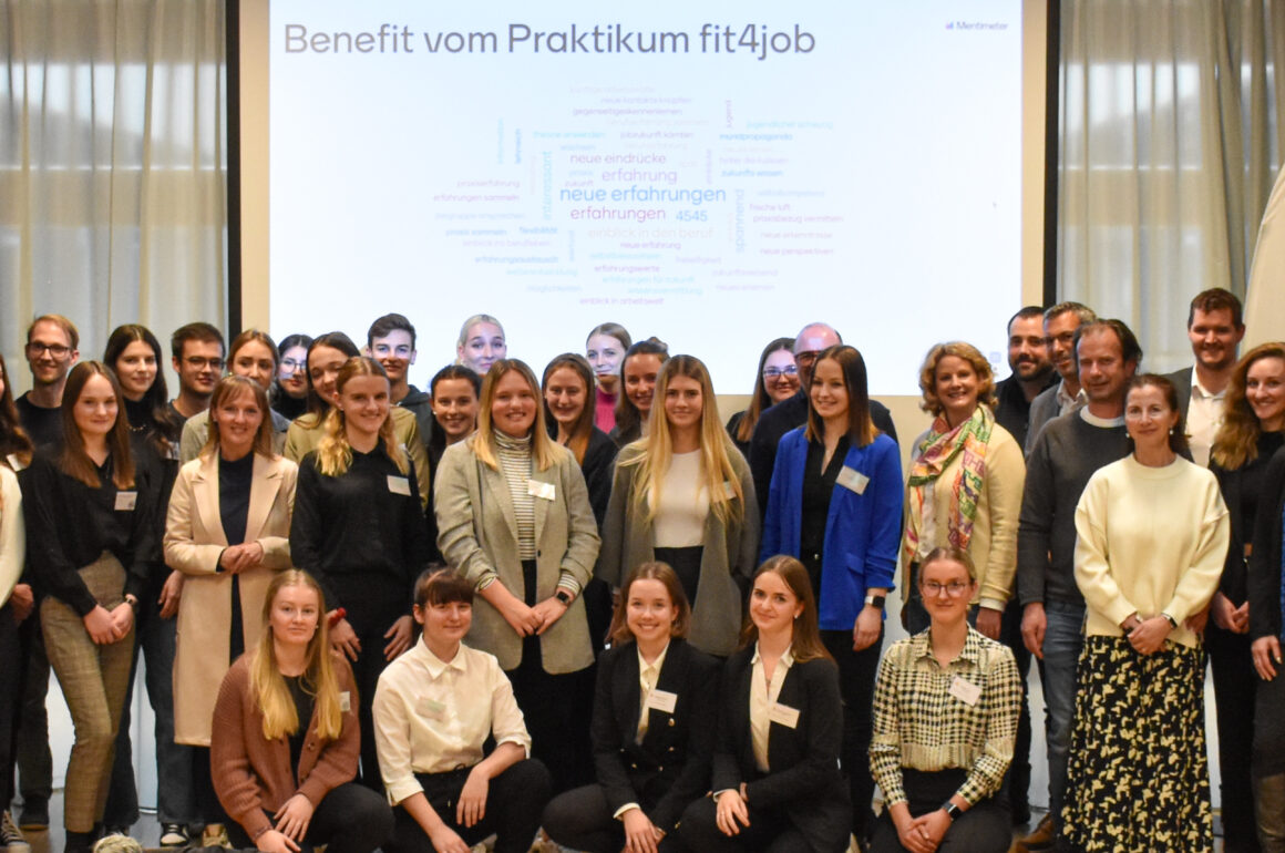 Gruppenfoto_Fit4Job (1 von 1) Fit4Job an der HLW Spittal/Drau