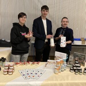 Weihnachtliche Stimmung beim Elternsprechtag der HLW Spittal/Drau