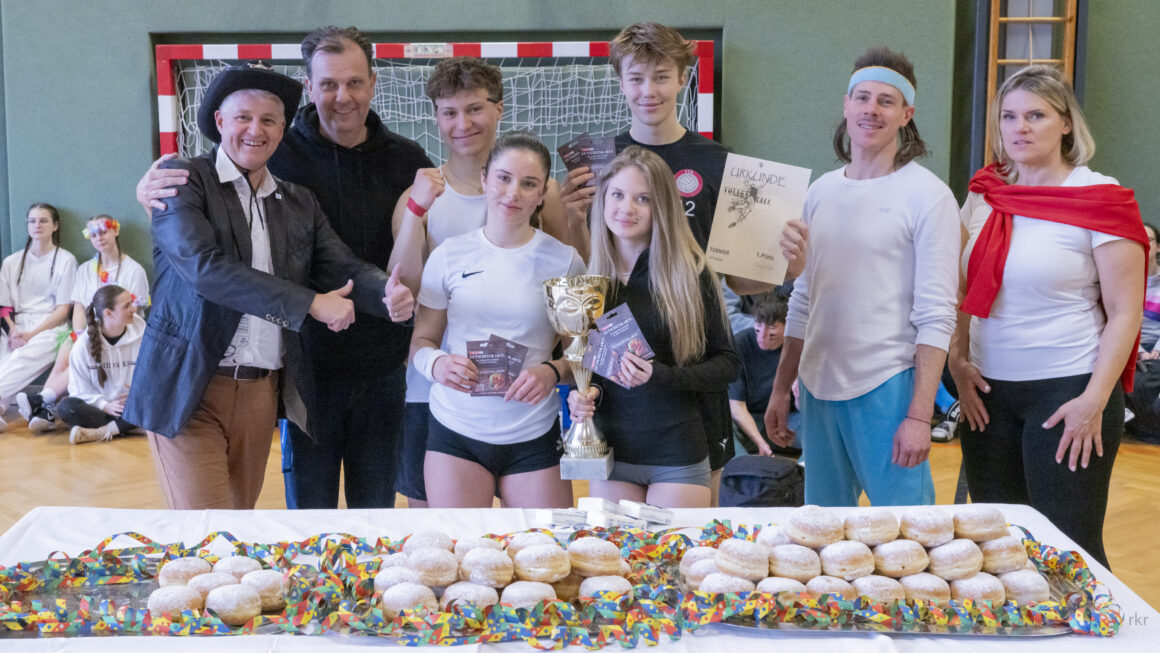 Faschings-Volleyballturnier stärkt HLW-Schulgemeinschaft