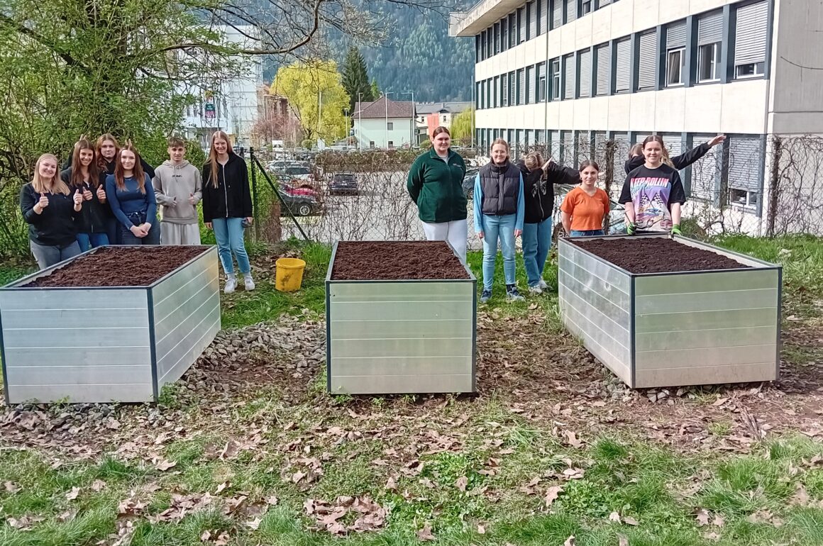 Gartengestaltung Gartensaison in der HLW Spittal beginnt