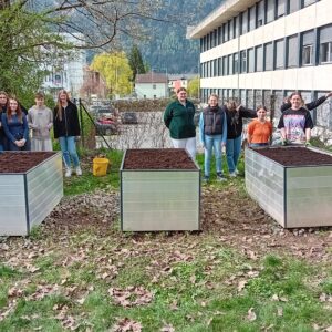 Gartensaison in der HLW Spittal beginnt