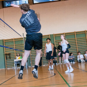 Aktivität pur – spannendes Schulvolleyballturnier