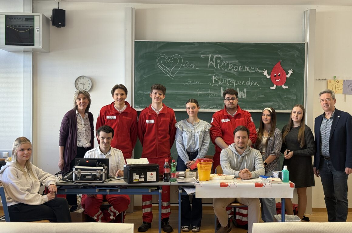 Blutdpendeaktion_04042025_2 Voller Erfolg der HLW-Blutspendeaktion 2025