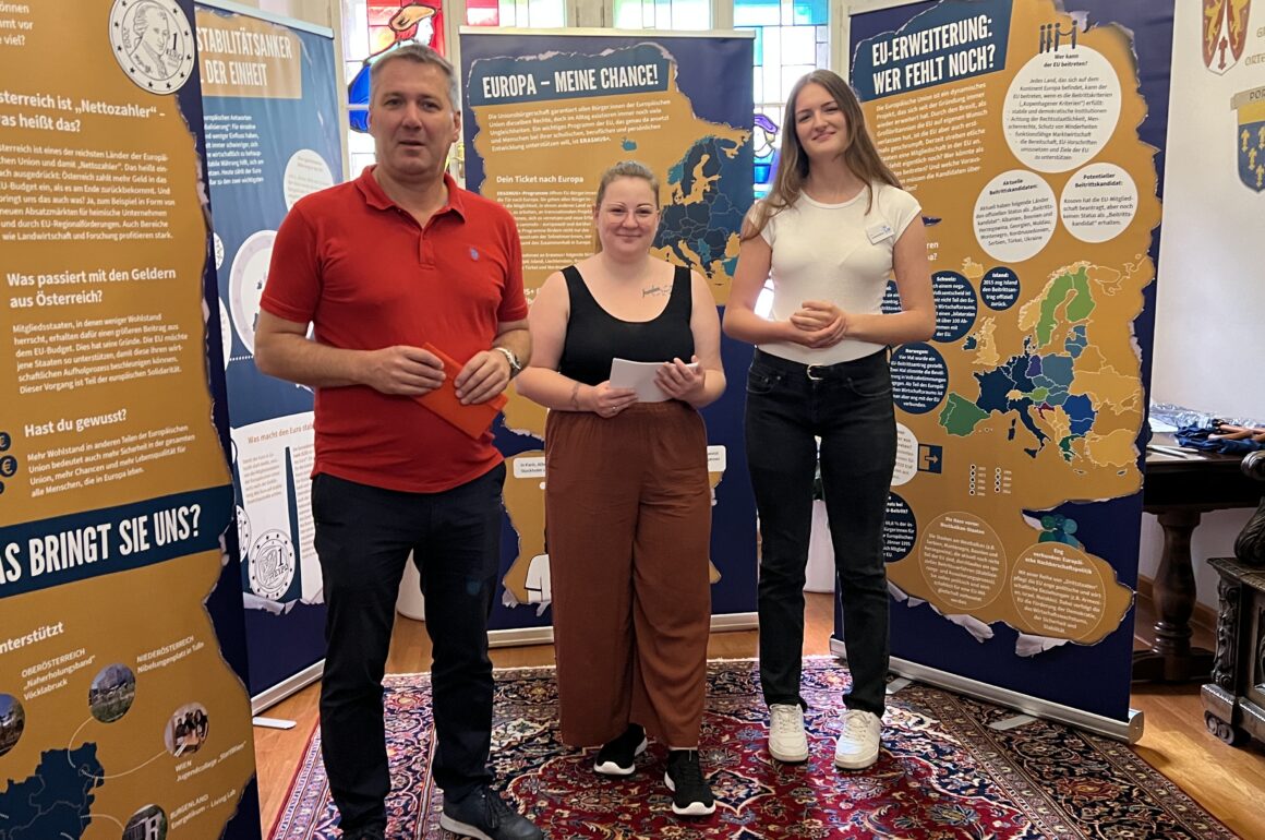 HLW Spittal begleitet EU-City Talk der Stadt Spittal aktiv mit