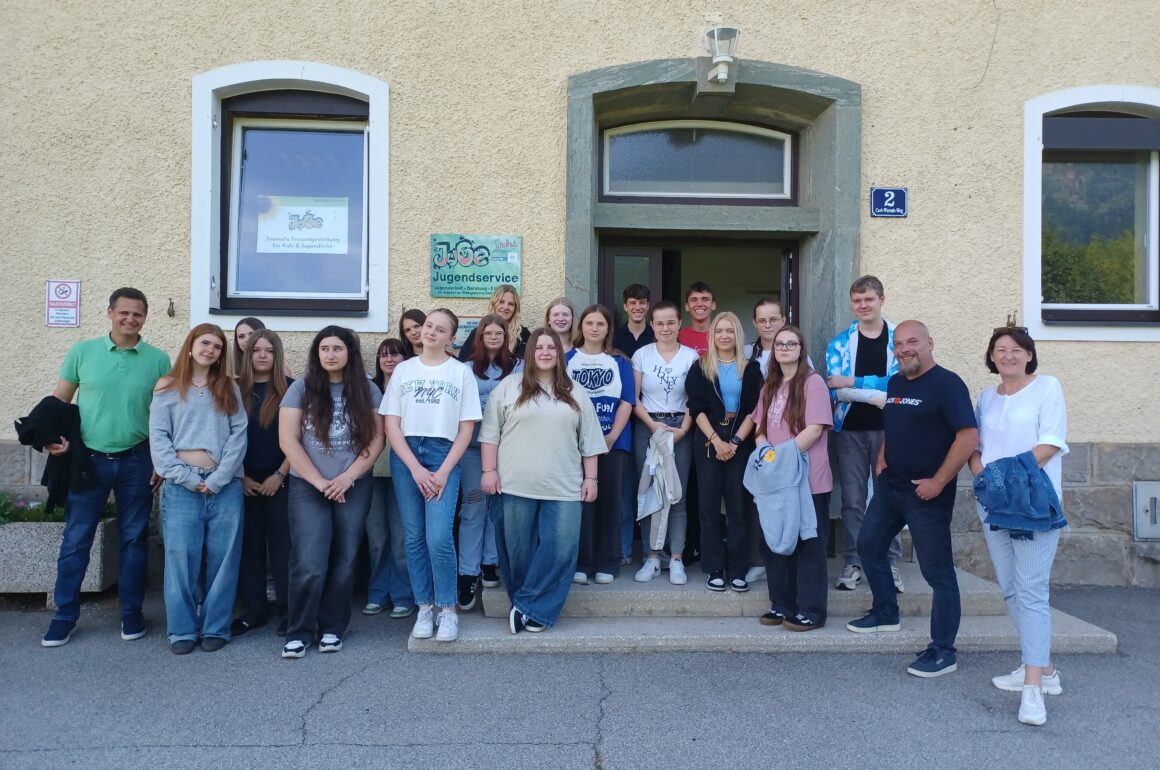 Exkursion der HLW Fachschule für Sozialeberufe zum JuSe Spittal