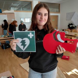 HLW Spittal bildet neue Ersthelferinnen aus