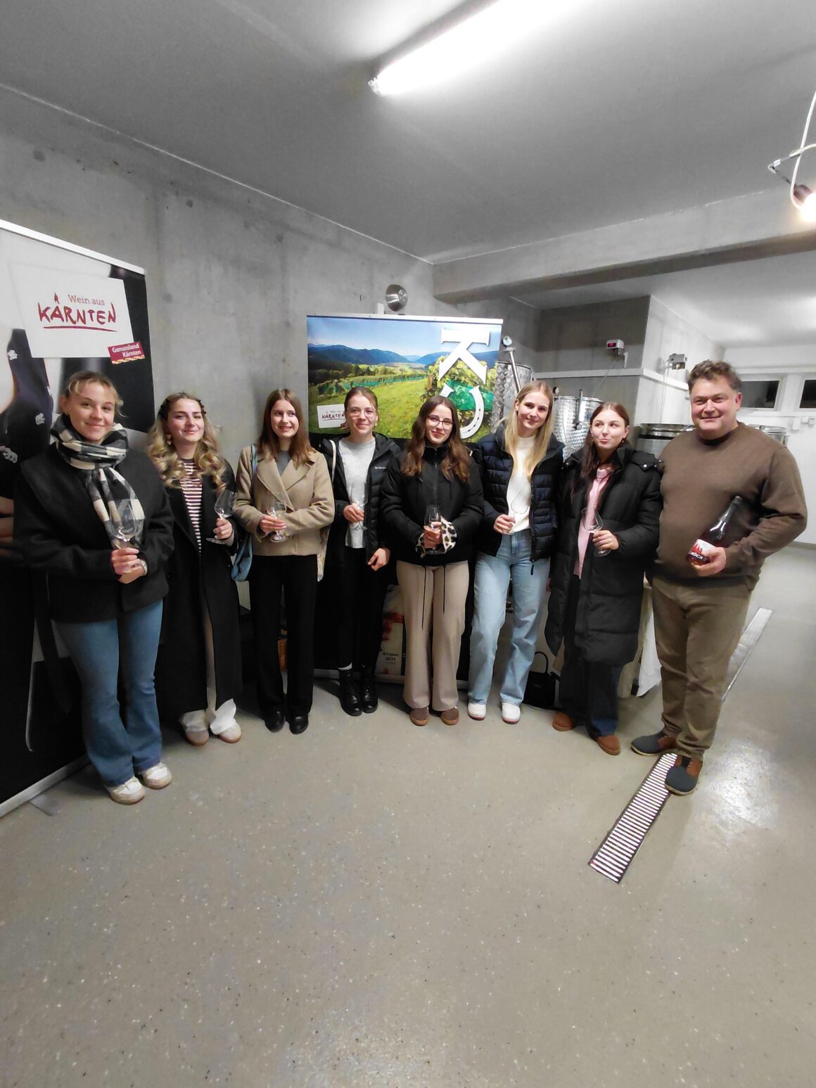 Weinexkursion der HLW Spittal – Ein Tag voller Genuss und Wissen