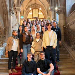 Die 4. Klasse der HLW Spittal besucht Wien