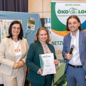 ÖKOLOG-Zertifikatsverleihung für besonders nachhaltige Schulen