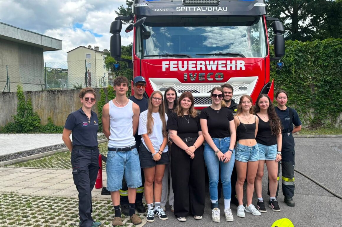 HLW – „Brand aus!“-Workshop mit der FF Spittal an der Drau