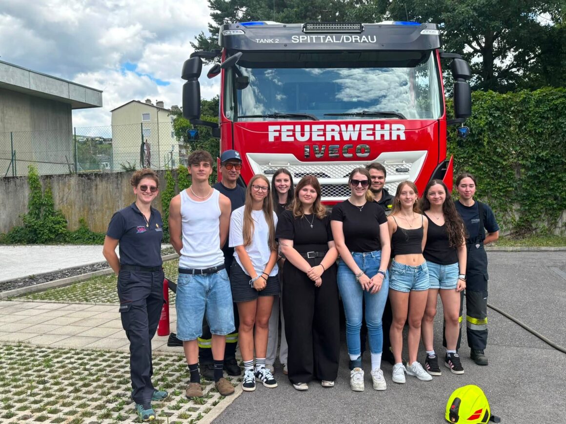 HLW – „Brand aus!“-Workshop mit der FF Spittal an der Drau
